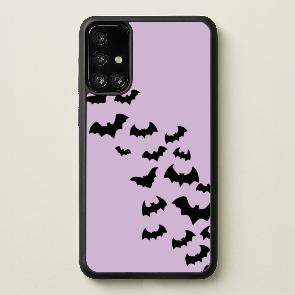 Bats - Halloween - Halloween Phone Case for Galaxy A71