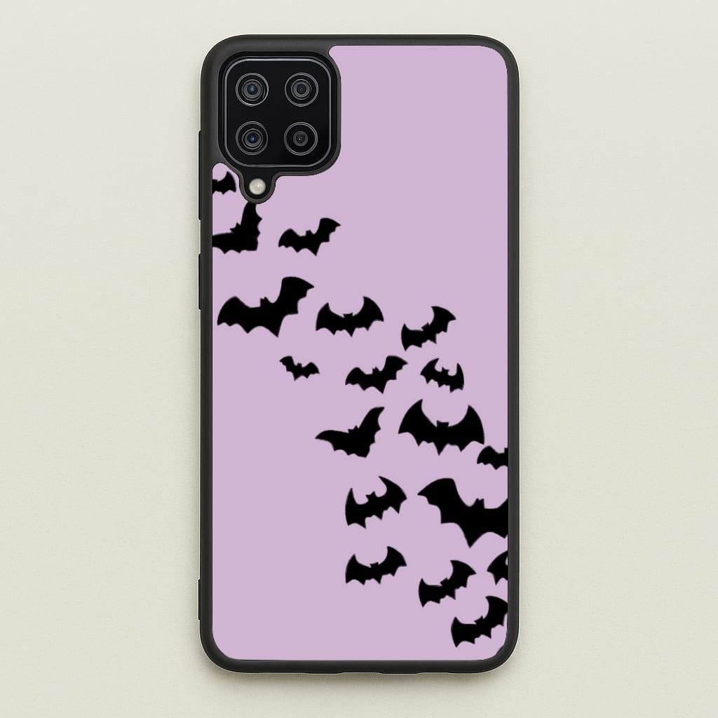 Bats - Halloween - Halloween Phone Case for Galaxy A12