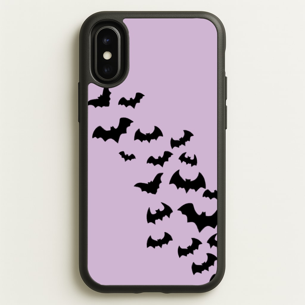 Bats - Halloween - Halloween Phone Case for iPhone X / XS