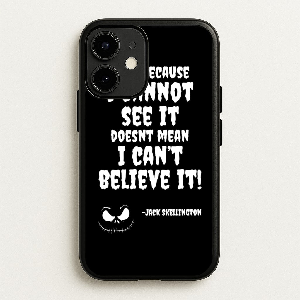 TNBC - Jack Skellington - Halloween Phone Case for iPhone 12 / 12 Pro