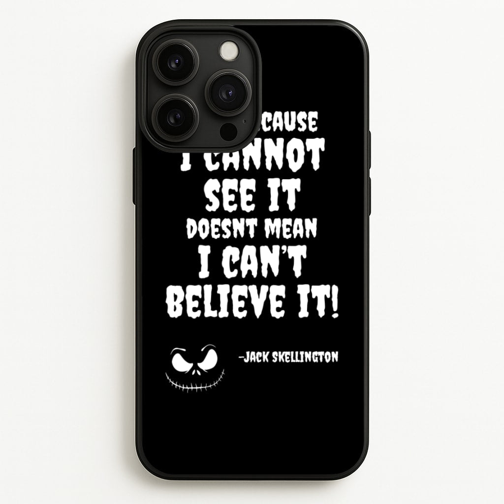 TNBC - Jack Skellington - Halloween Phone Case for iPhone 13 Pro Max