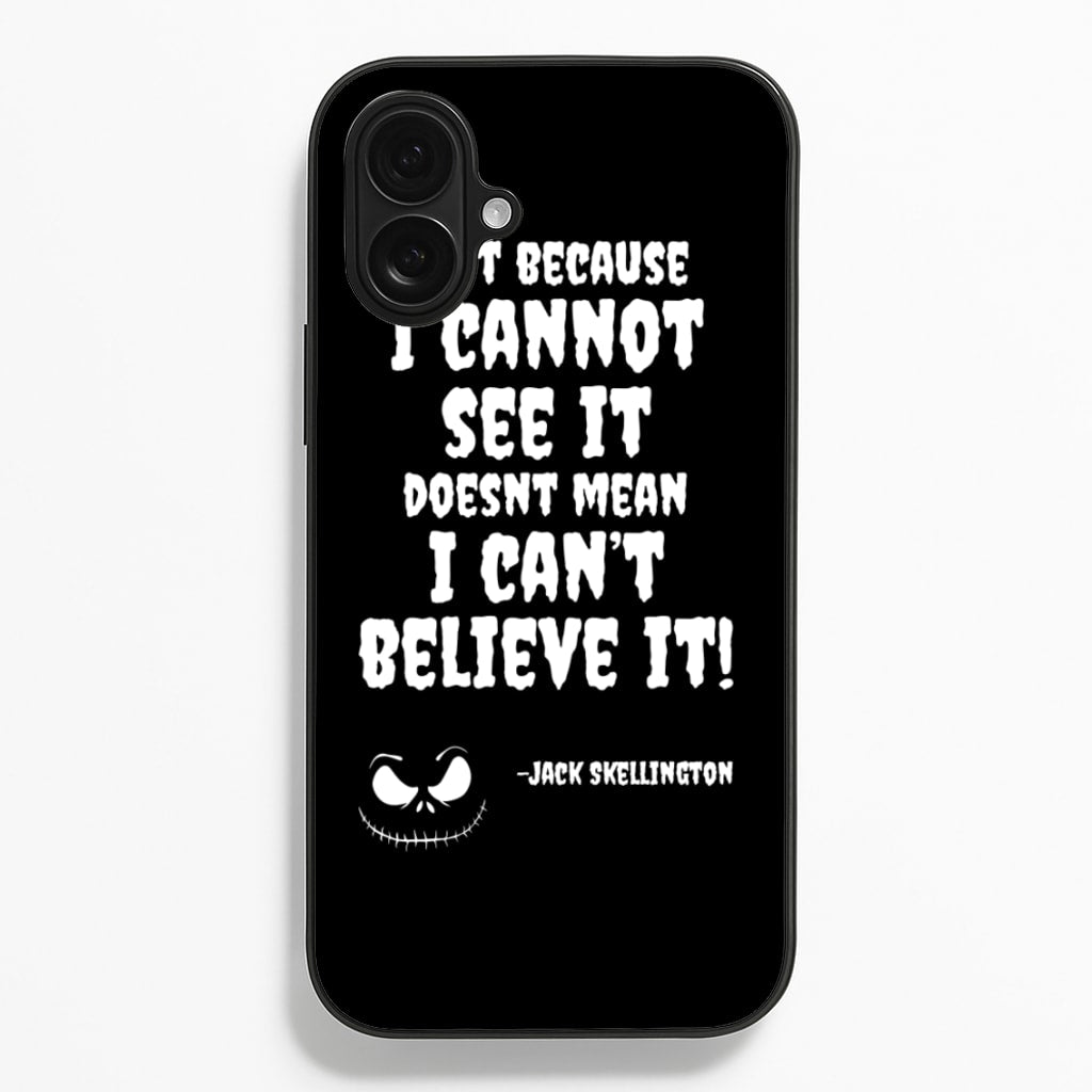 TNBC - Jack Skellington - Halloween Phone Case for iPhone 16 Plus