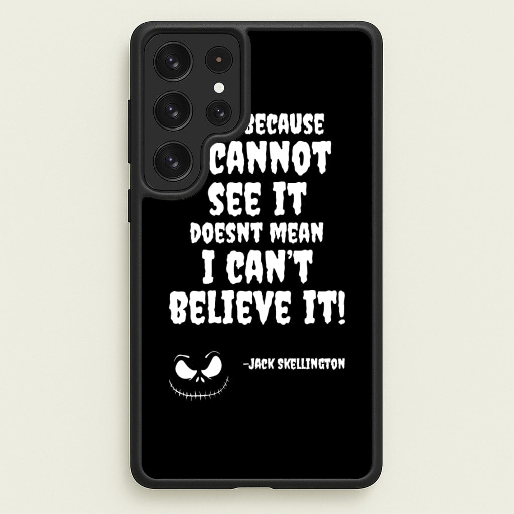 TNBC - Jack Skellington - Halloween Phone Case for Galaxy S22 Ultra