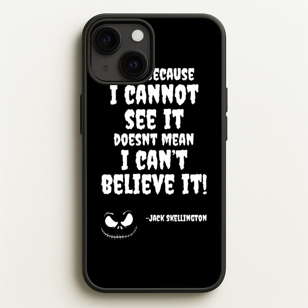 TNBC - Jack Skellington - Halloween Phone Case for iPhone 13