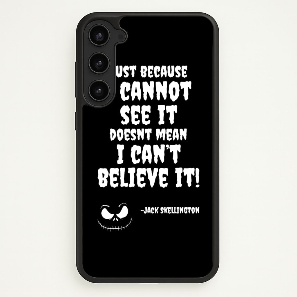 TNBC - Jack Skellington - Halloween Phone Case for Galaxy S23