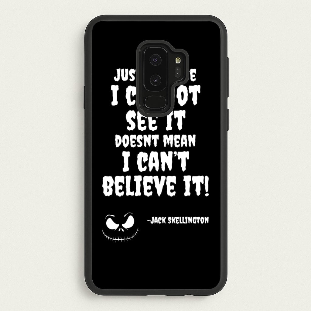 TNBC - Jack Skellington - Halloween Phone Case for Galaxy S9 Plus