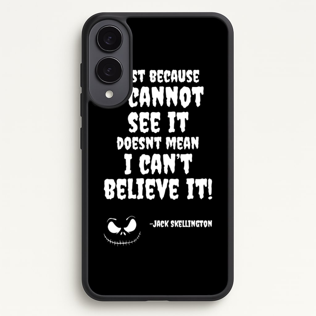 TNBC - Jack Skellington - Halloween Phone Case for Galaxy S25 Edge
