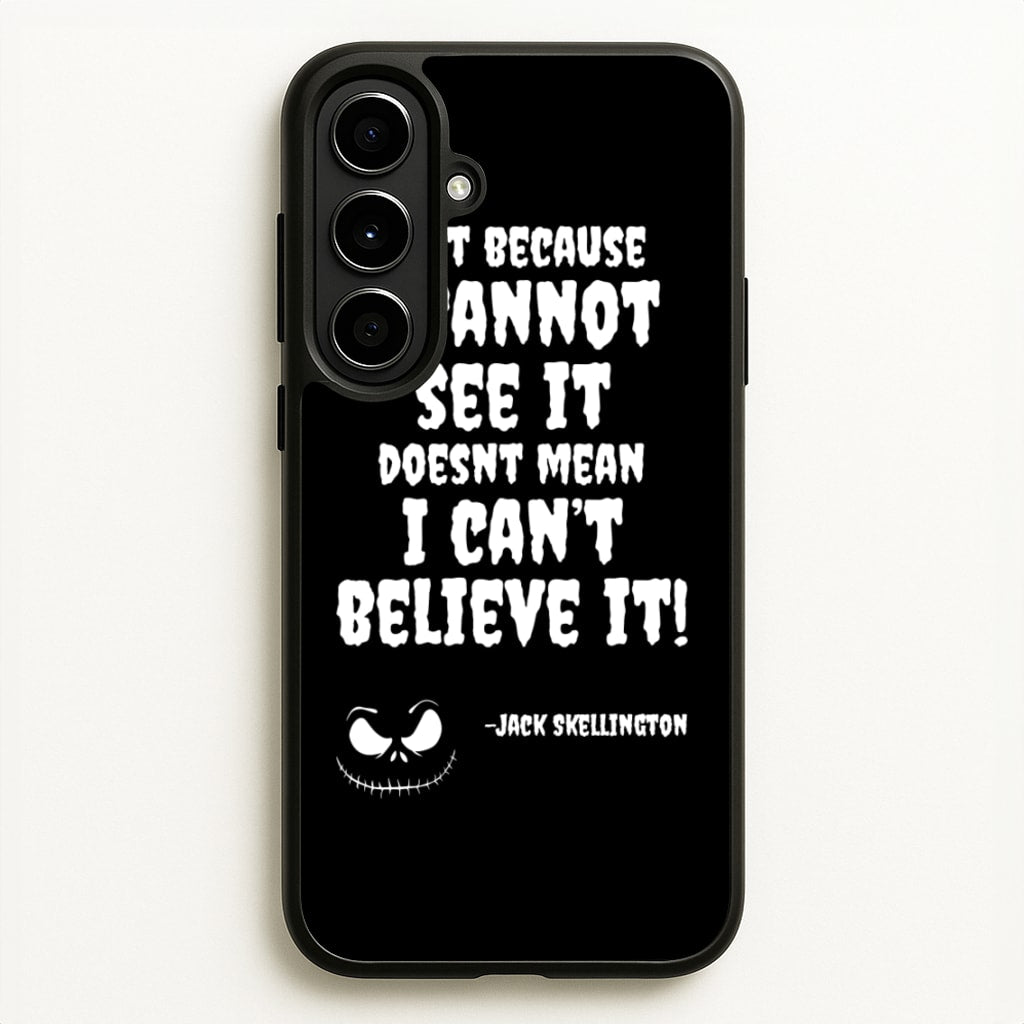 TNBC - Jack Skellington - Halloween Phone Case for Galaxy A56