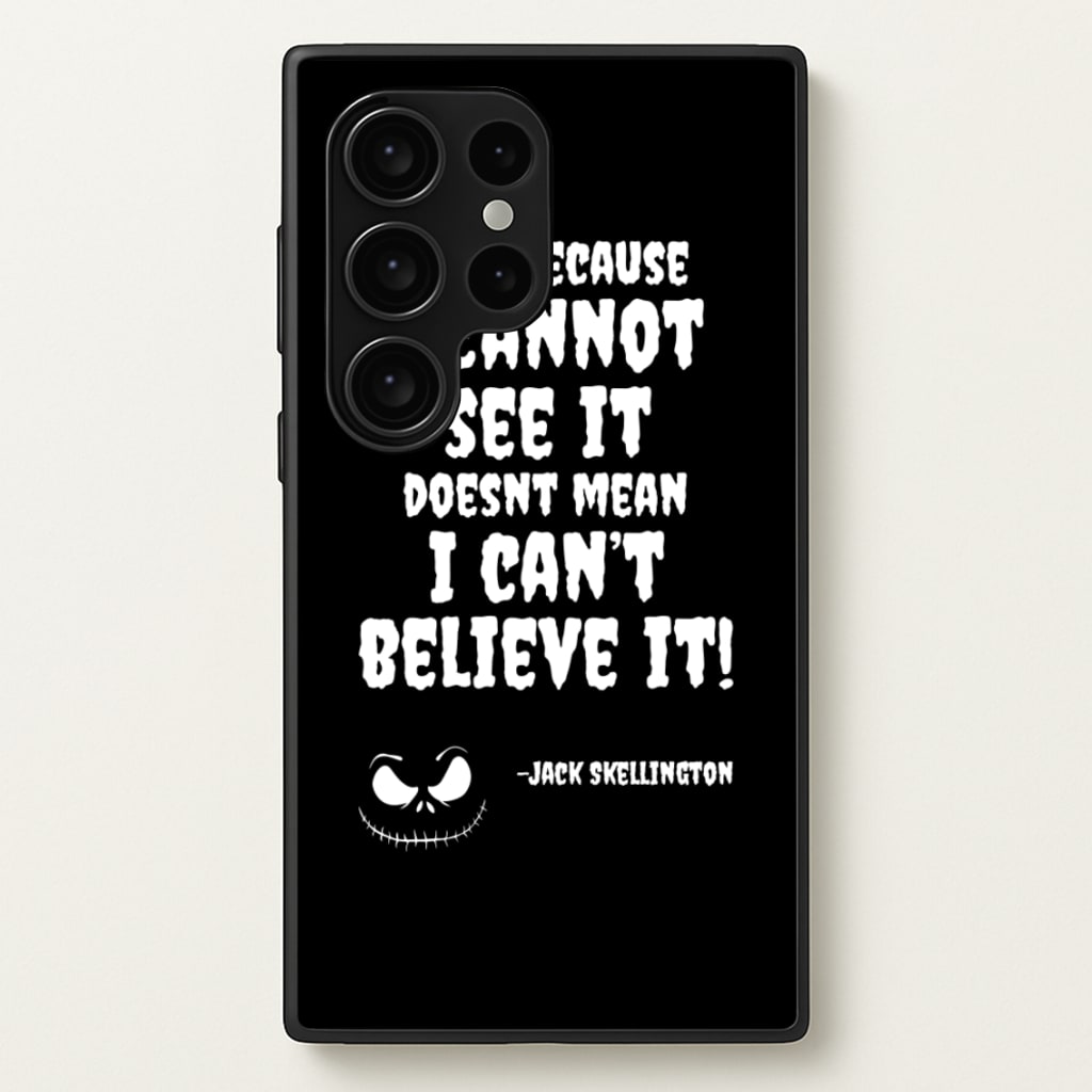 TNBC - Jack Skellington - Halloween Phone Case for Galaxy S24 Ultra
