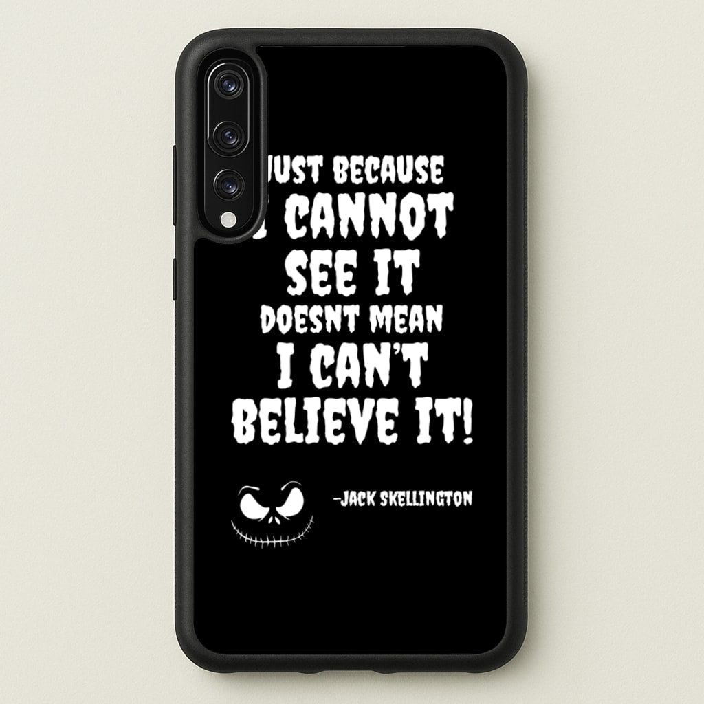 TNBC - Jack Skellington - Halloween Phone Case for Huawei P20 Pro