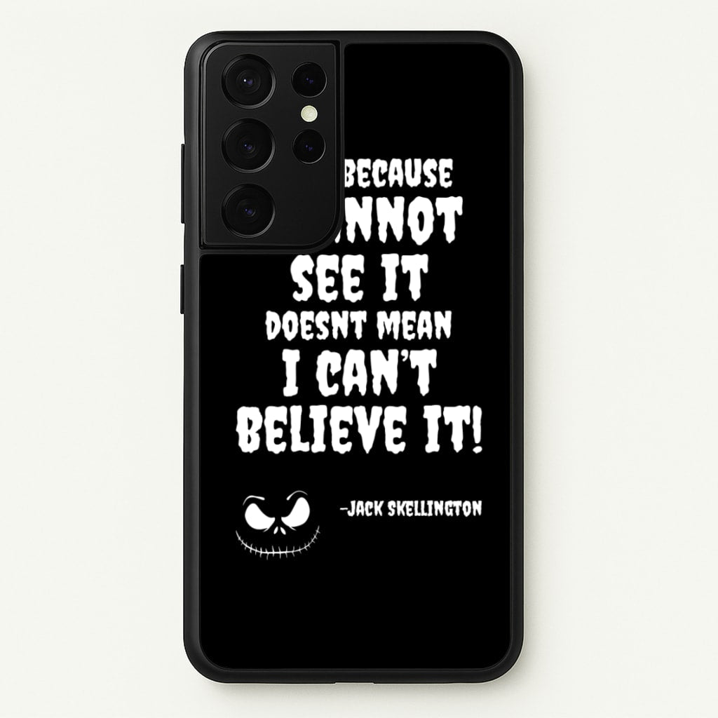 TNBC - Jack Skellington - Halloween Phone Case for Galaxy S21 Ultra