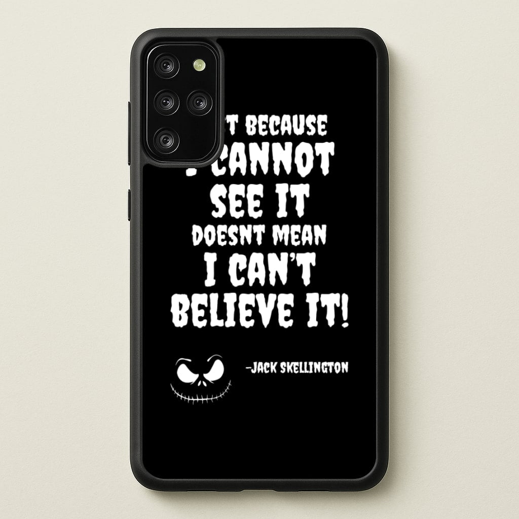 TNBC - Jack Skellington - Halloween Phone Case for Galaxy S20 Plus