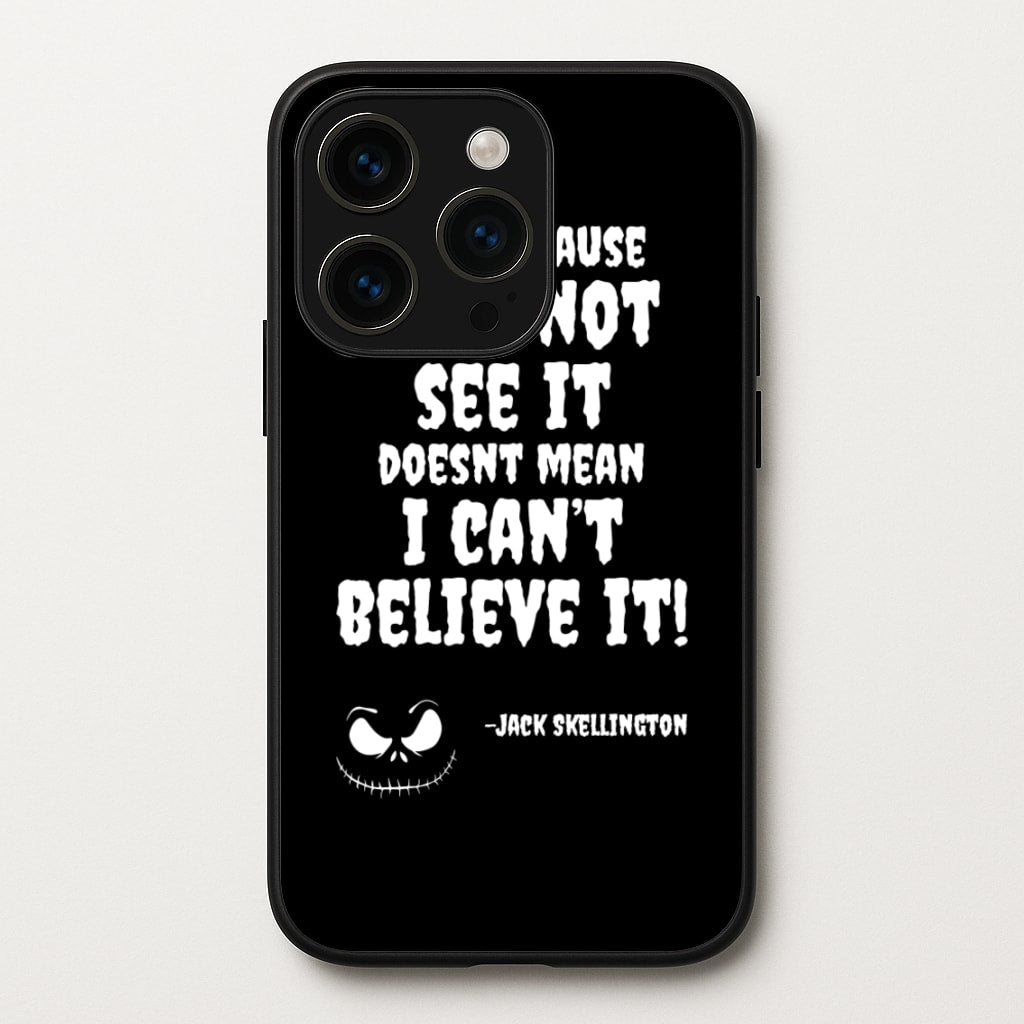 TNBC - Jack Skellington - Halloween Phone Case for iPhone 14 Pro