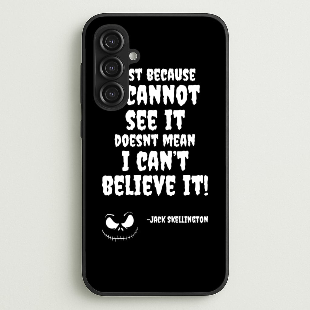 TNBC - Jack Skellington - Halloween Phone Case for Galaxy S23FE