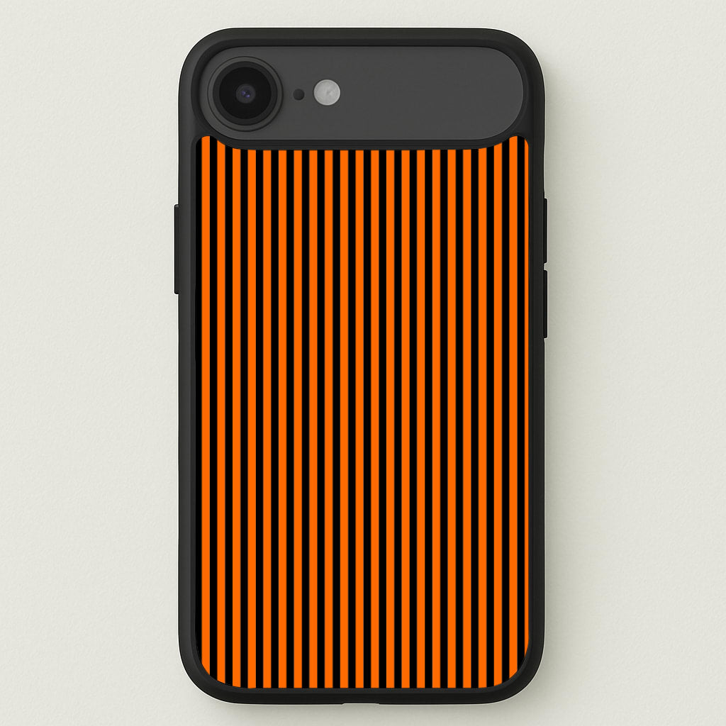 Orange & Black Stripe Phone Case for iPhone 17 Air