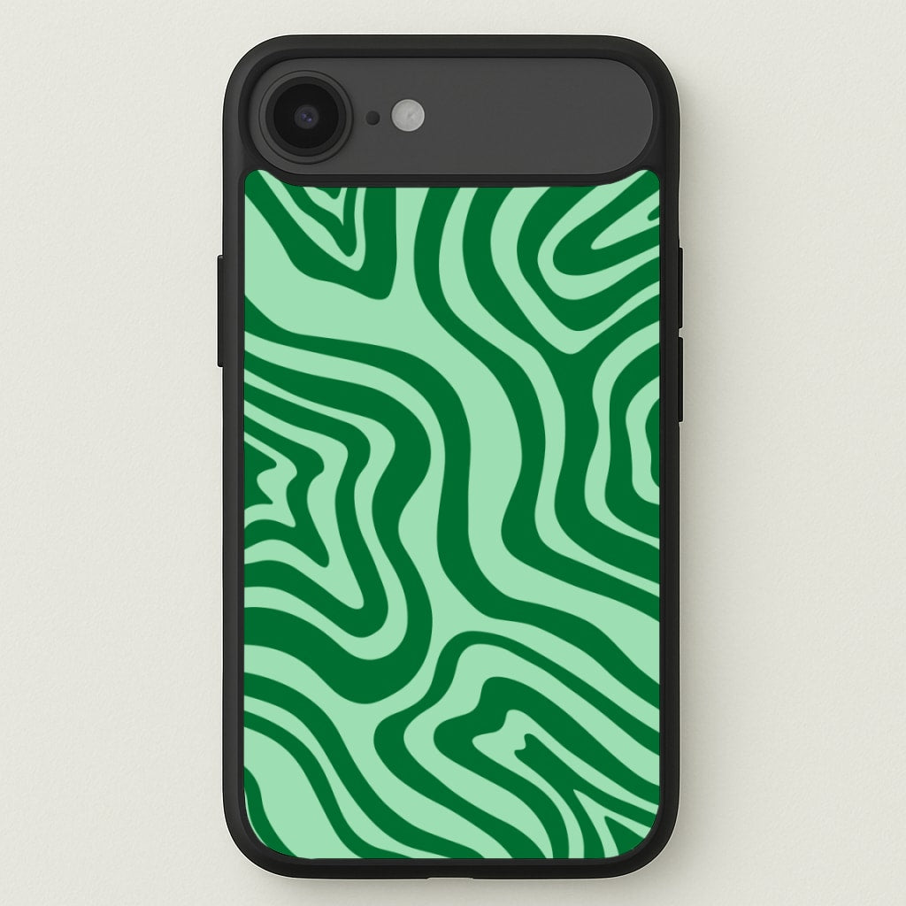 Green Abstract Halloween Phone Case for iPhone 17 Air
