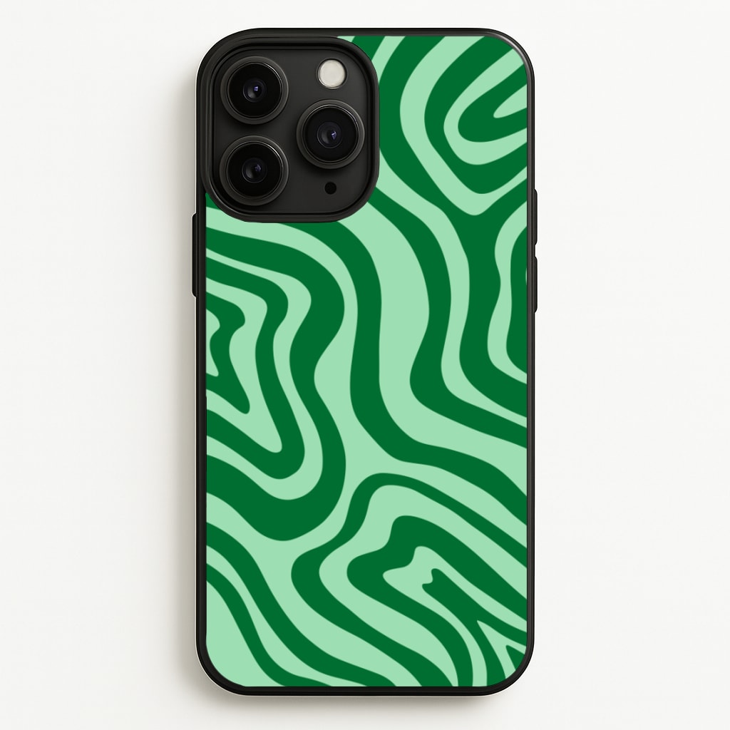 Green Abstract Halloween - Halloween Phone Case for iPhone 11 Pro Max
