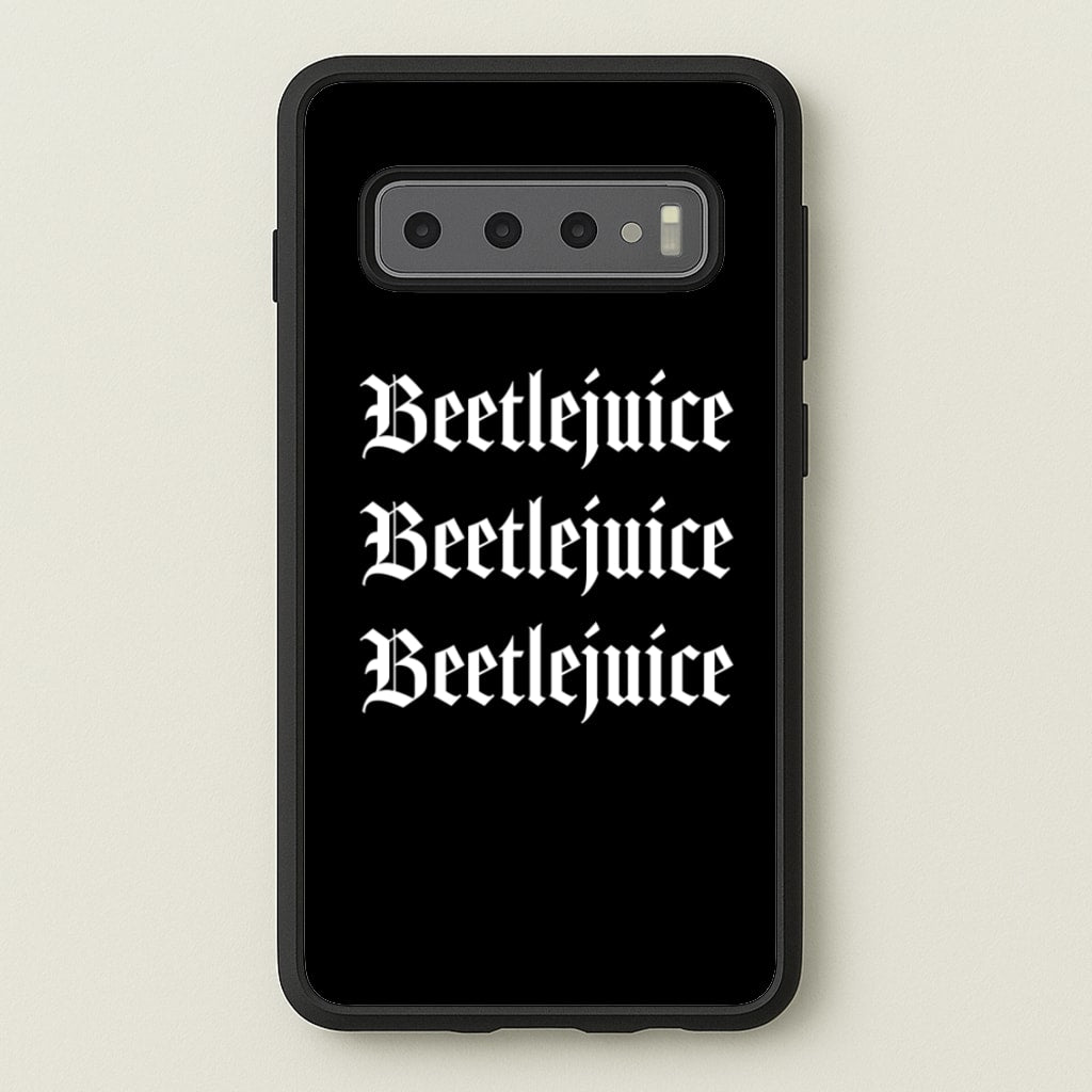 Beetle Halloween - Halloween Phone Case for Galaxy S10 Plus