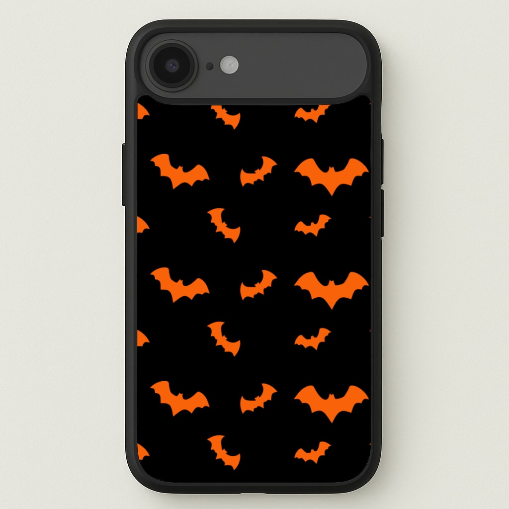 Orange Bat Phone Case for iPhone 17 Air