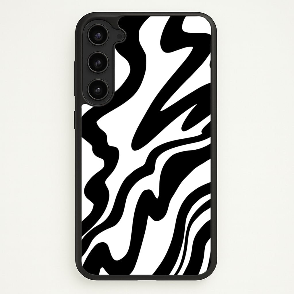 Black And White - Halloween - Halloween Phone Case for Galaxy S23 Plus