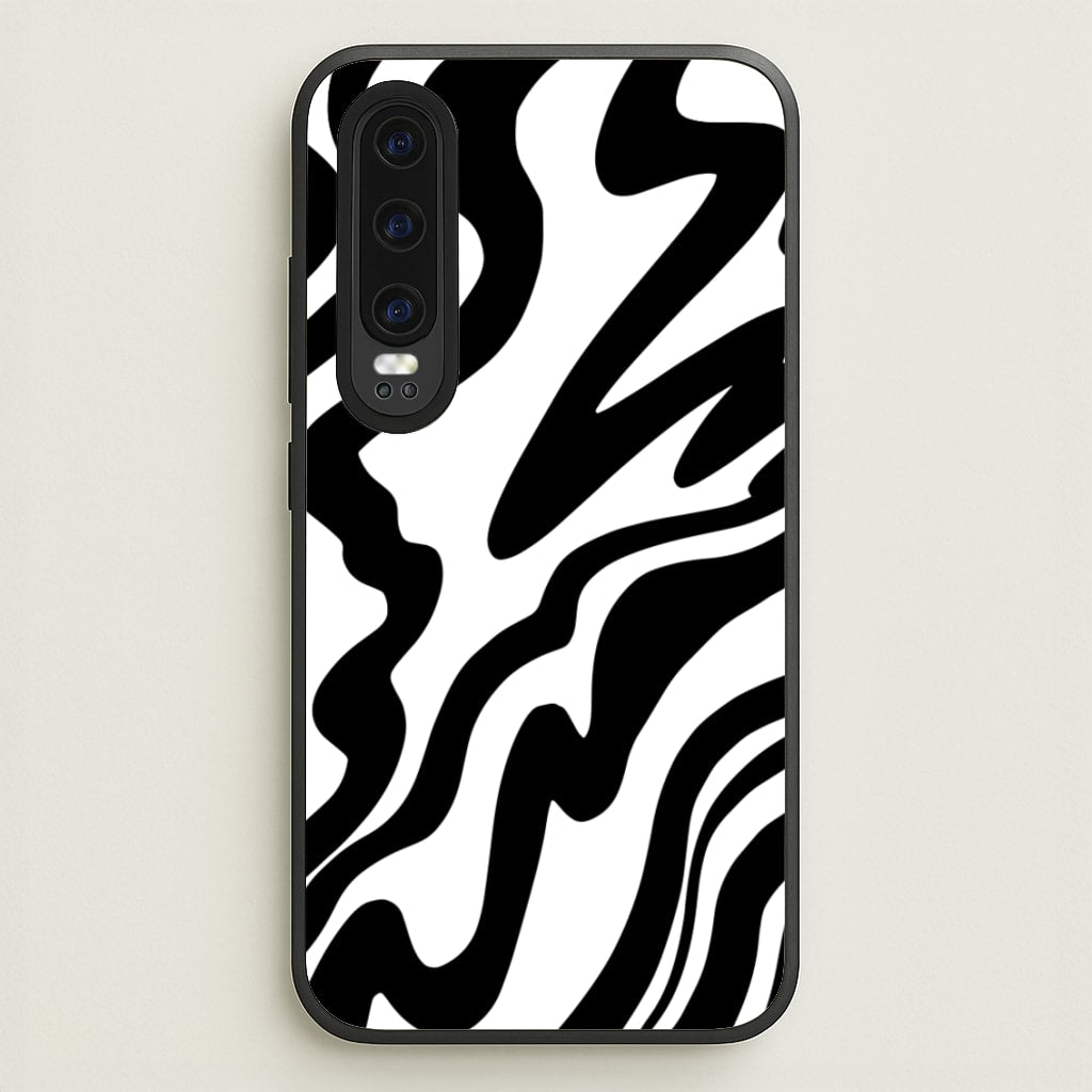 Black And White - Halloween - Halloween Phone Case for Huawei P30