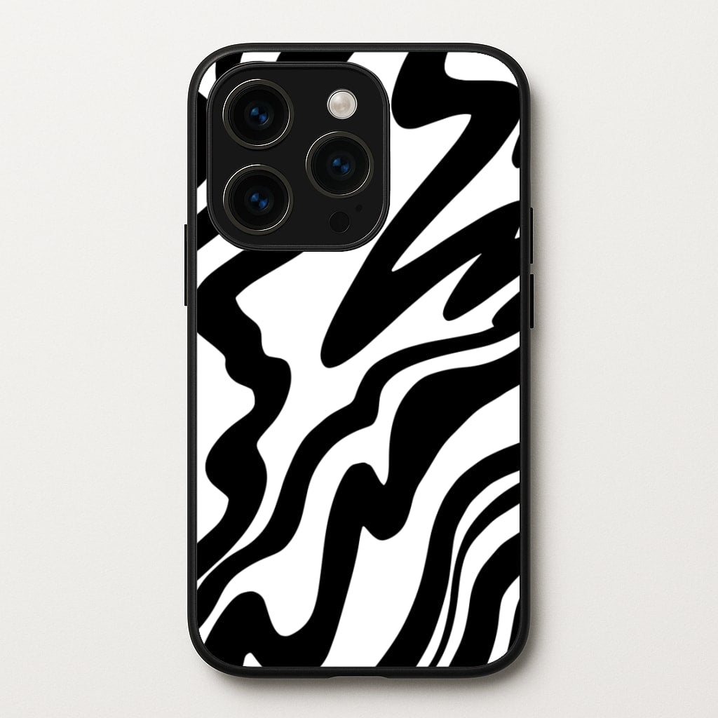 Black And White - Halloween - Halloween Phone Case for iPhone 15 Pro