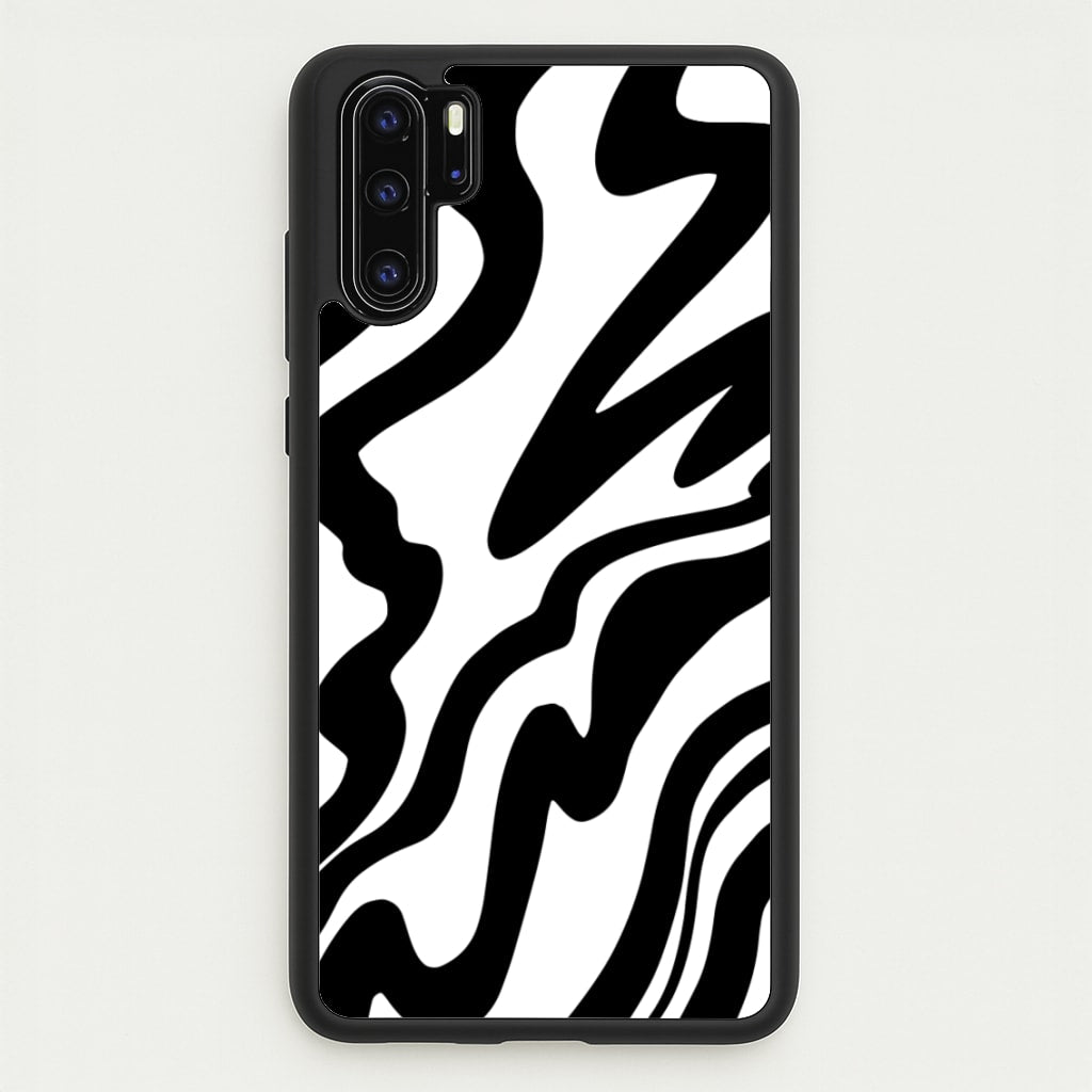Black And White - Halloween - Halloween Phone Case for Huawei P30 Pro