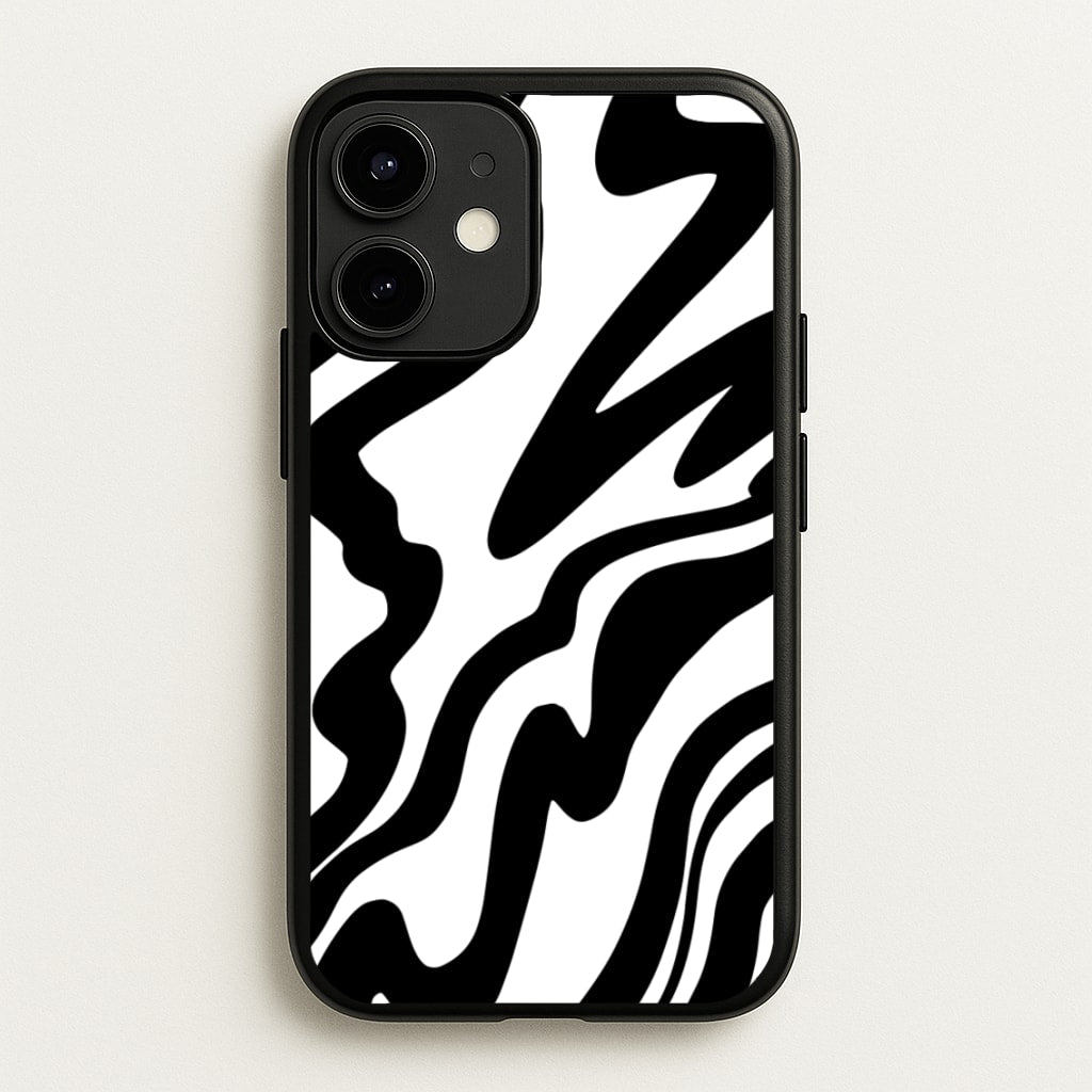 Black And White - Halloween - Halloween Phone Case for iPhone 12 / 12 Pro