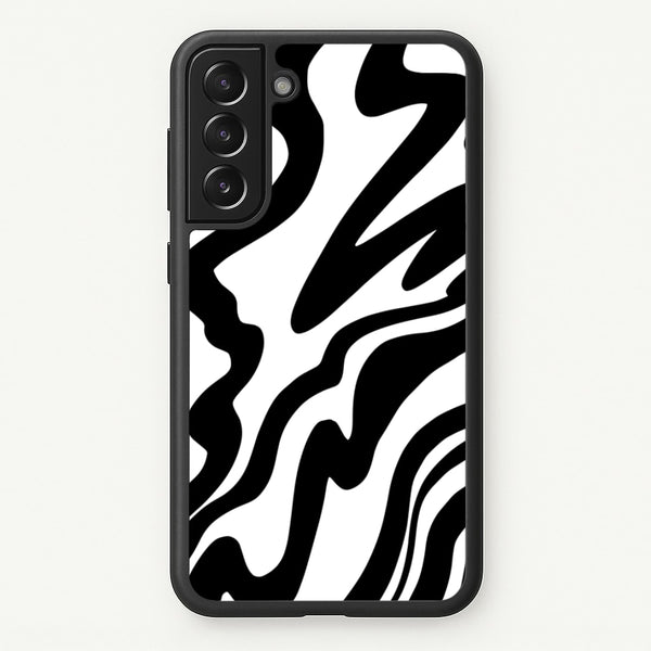 Black And White - Halloween - Halloween Phone Case for Galaxy S22