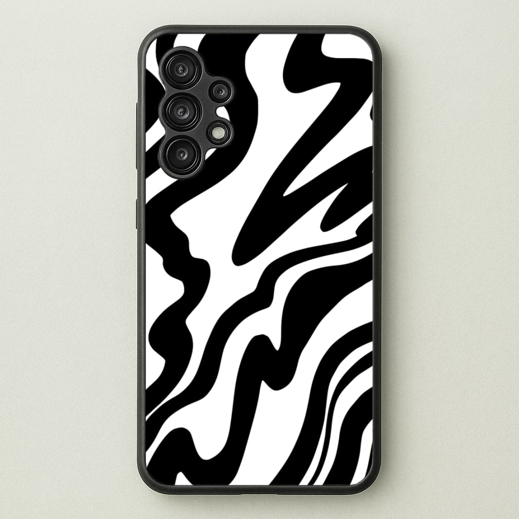 Black And White - Halloween - Halloween Phone Case for Galaxy A13