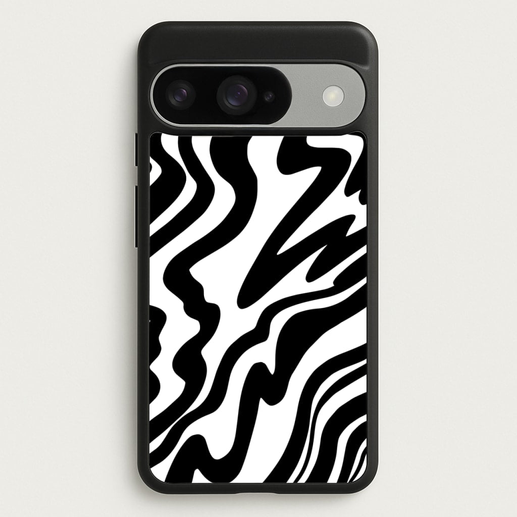 Black And White - Halloween Phone Case for Google Pixel 10 / 10 Pro