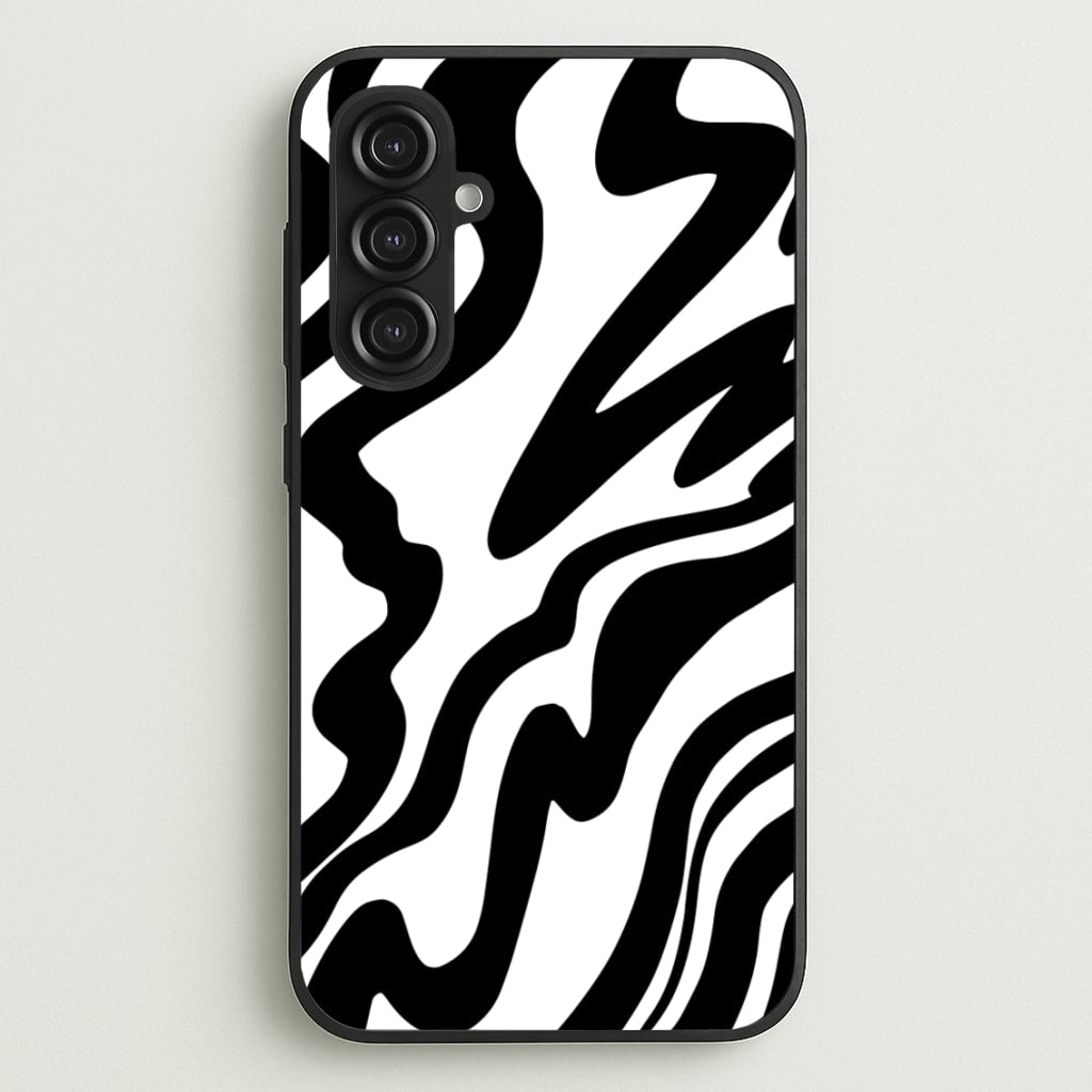 Black And White - Halloween - Halloween Phone Case for Galaxy S23FE