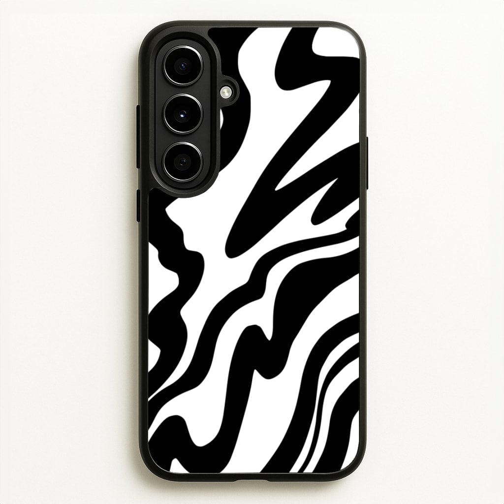 Black And White - Halloween - Halloween Phone Case for Galaxy A56