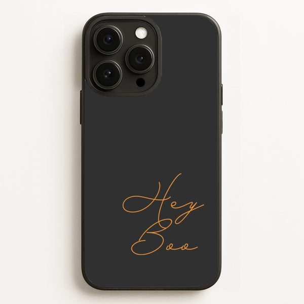 Hey Boo - Halloween - Halloween Phone Case for iPhone 16 Pro Max