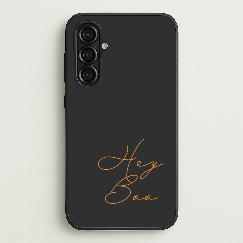 Hey Boo - Halloween - Halloween Phone Case for Galaxy A16