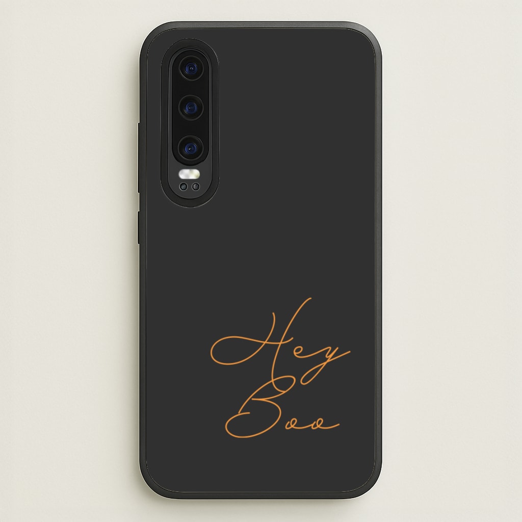 Hey Boo - Halloween - Halloween Phone Case for Huawei P30