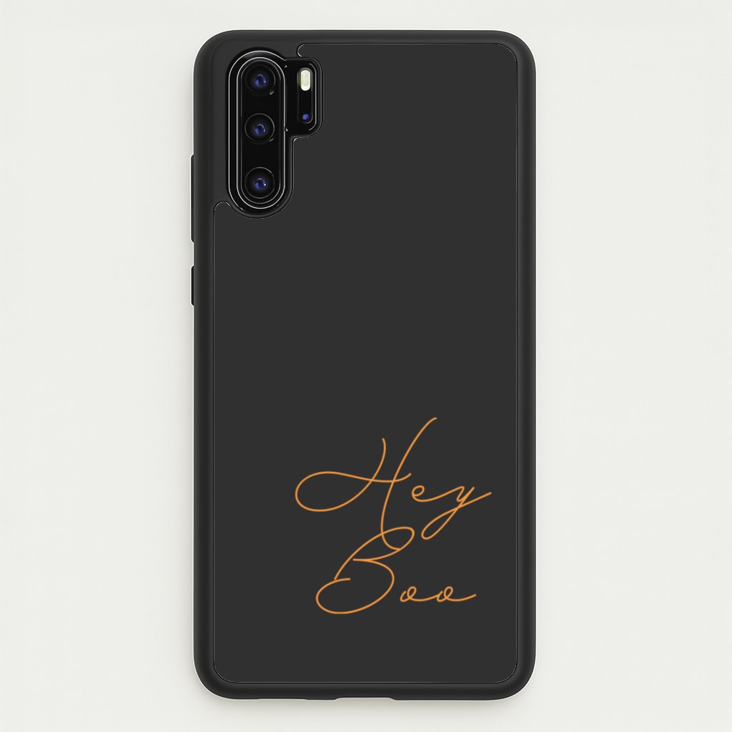 Hey Boo - Halloween - Halloween Phone Case for Huawei P30 Pro
