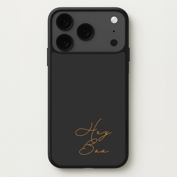 Hey Boo - Halloween Phone Case for iPhone 17 Pro
