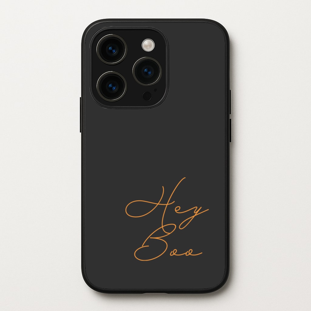 Hey Boo - Halloween - Halloween Phone Case for iPhone 14 Pro Max