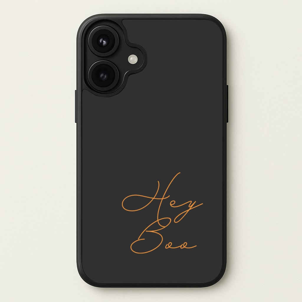 Hey Boo - Halloween Phone Case for iPhone 17