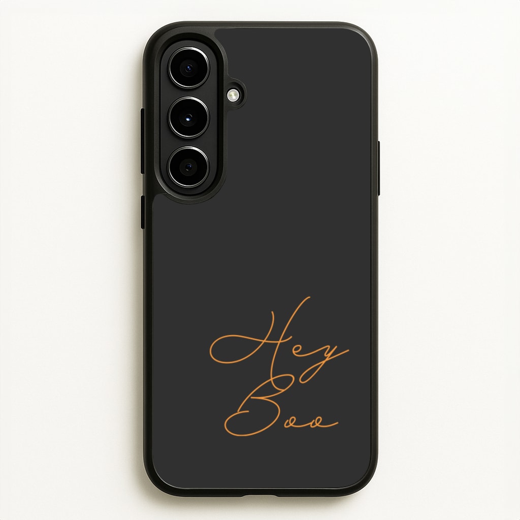 Hey Boo - Halloween - Halloween Phone Case for Galaxy A56