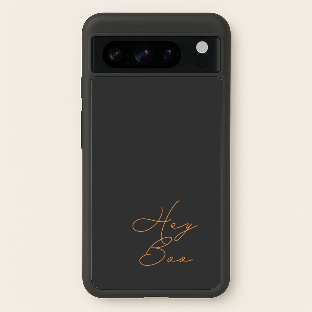 Hey Boo - Halloween - Halloween Phone Case for Google Pixel 8 Pro