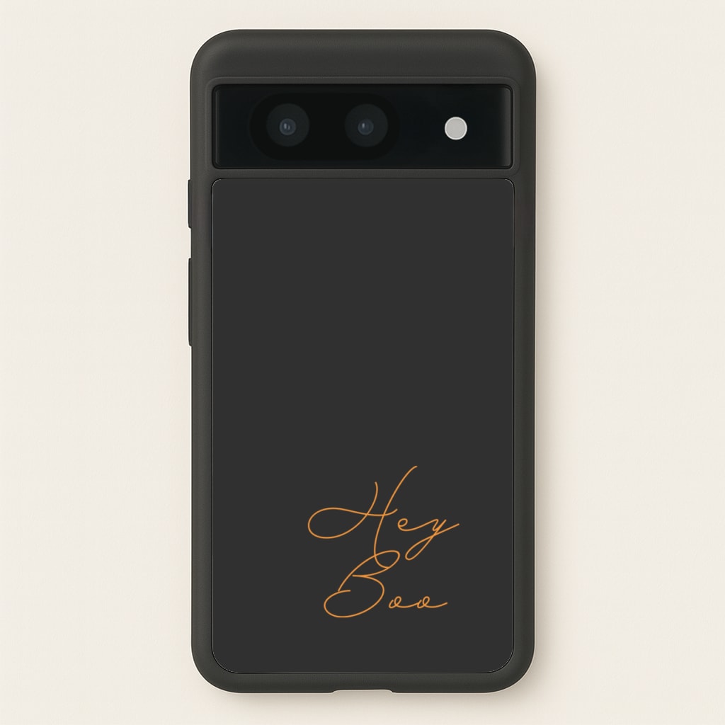 Hey Boo - Halloween - Halloween Phone Case for Google Pixel 8a