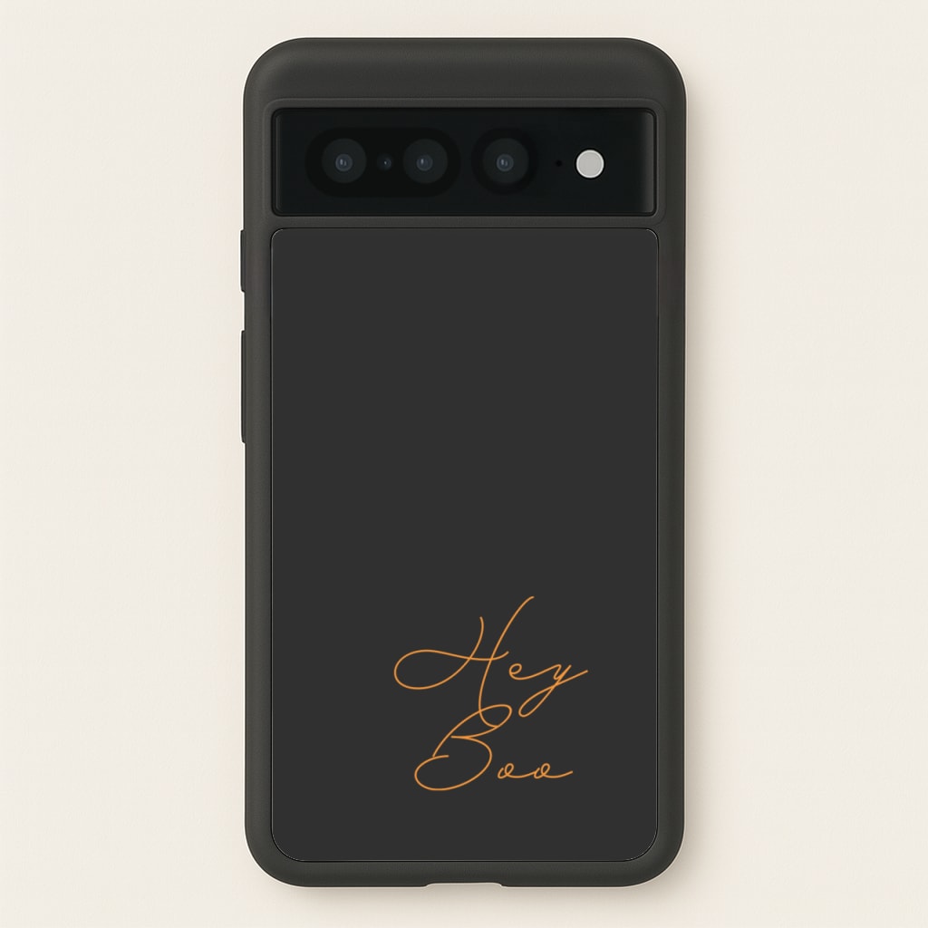 Hey Boo - Halloween - Halloween Phone Case for Google Pixel 7 Pro