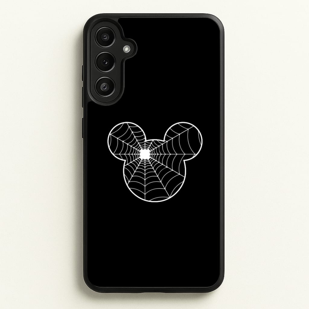 Fairytale Mouse Spider Web - Halloween - Halloween Phone Case for Galaxy A36