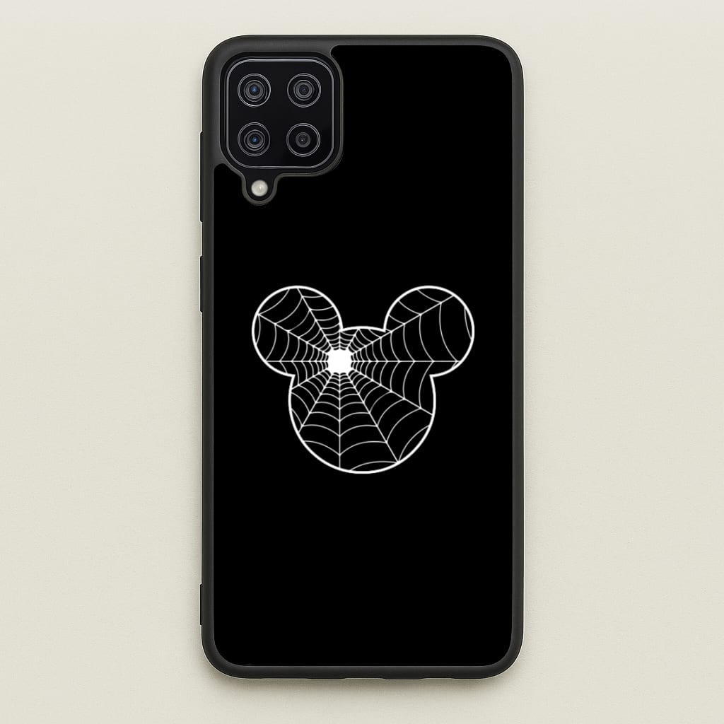 Fairytale Mouse Spider Web - Halloween - Halloween Phone Case for Galaxy A12