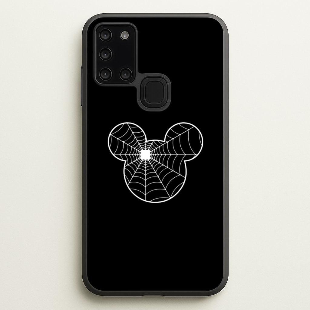 Fairytale Mouse Spider Web - Halloween - Halloween Phone Case for Galaxy A21s