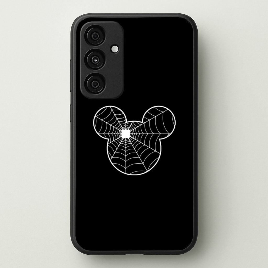 Fairytale Mouse Spider Web - Halloween - Halloween Phone Case for Galaxy A55