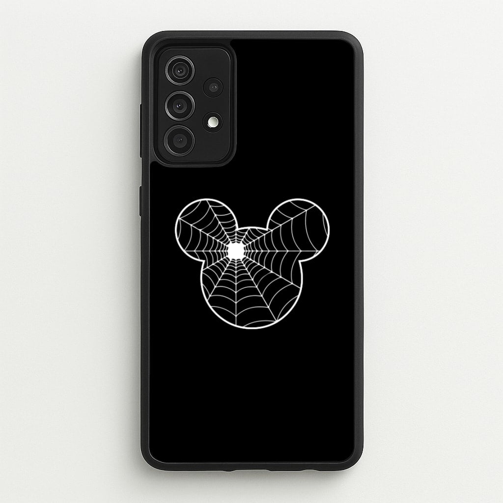 Fairytale Mouse Spider Web - Halloween - Halloween Phone Case for Galaxy A52 / A52s
