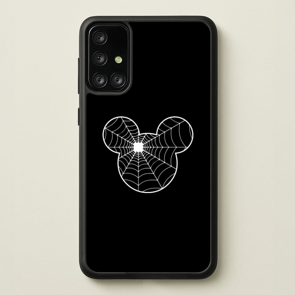 Fairytale Mouse Spider Web - Halloween - Halloween Phone Case for Galaxy A71